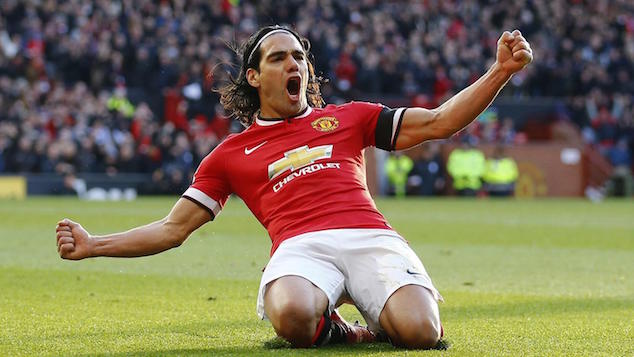 Radamel Falcao has only scored four times as a Red Devil